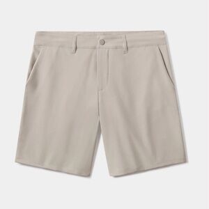 The Normal Brand Men's Hybrid Flat Front Shorts Khaki size 36